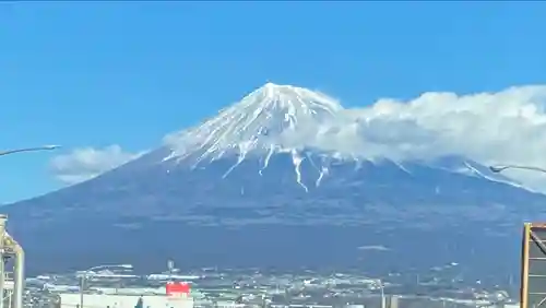 富知六所浅間神社の景色