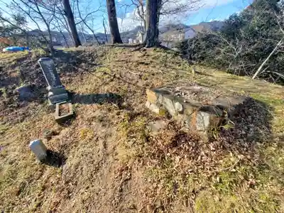赤見城の祠跡(栃木県)