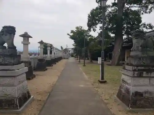 大門神社の狛犬