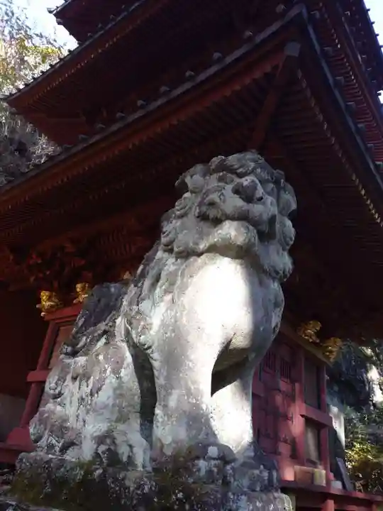 榛名神社の狛犬