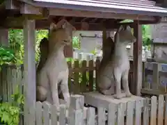 松江城山稲荷神社の狛犬