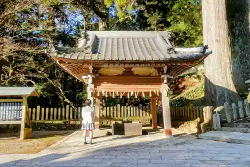 金剛證寺の手水舎