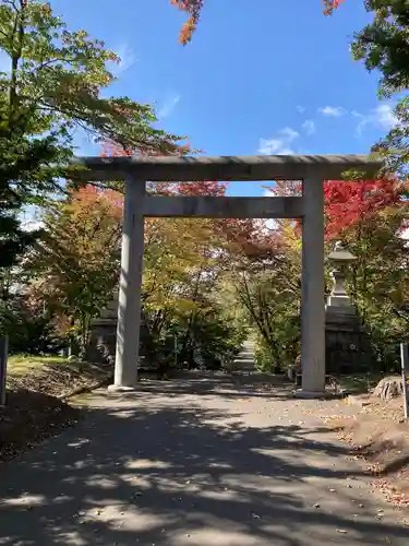 東神楽神社の鳥居