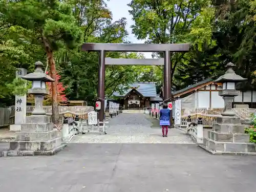 旭川神社の鳥居