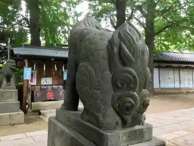 駒込天祖神社の狛犬