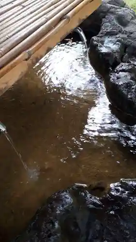 永山神社の手水