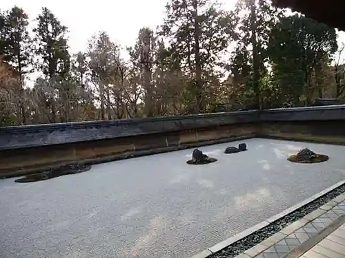 龍安寺の庭園