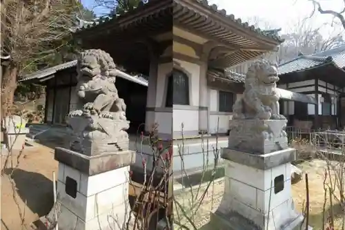 長林寺（西宮長林寺）の狛犬