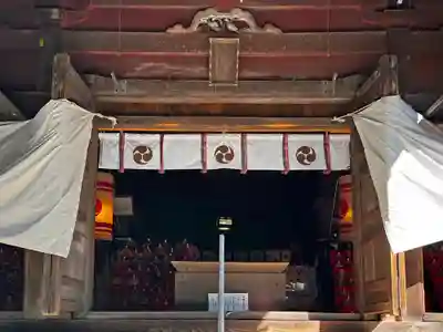 府八幡宮の本殿・本堂