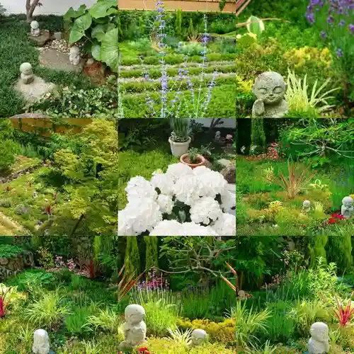 寿量山　速成寺の庭園