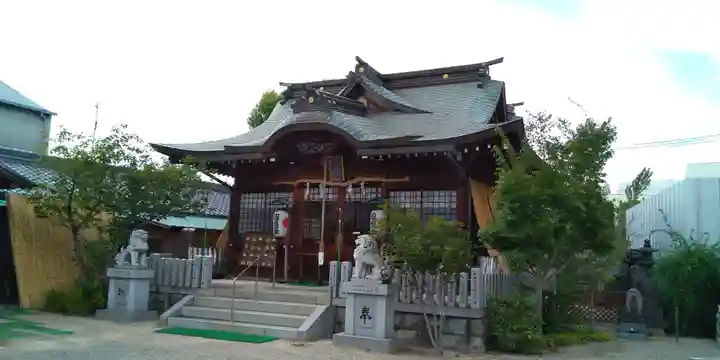 出世稲荷宮の本殿・本堂