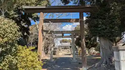 神明社・大杉神社の鳥居
