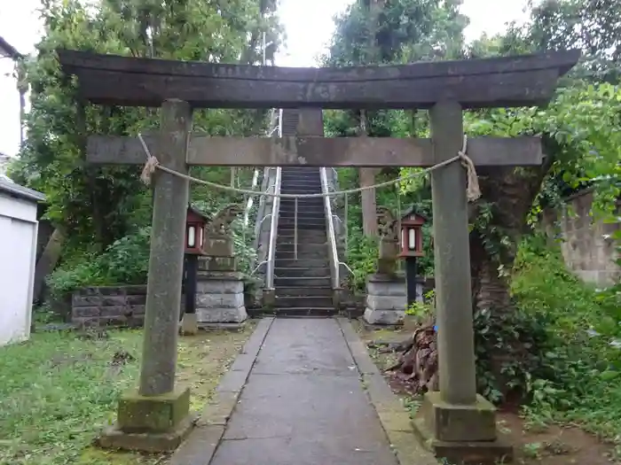 有馬神明神社の鳥居