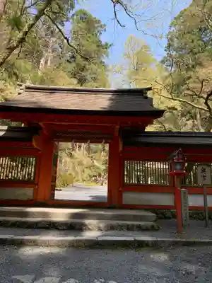 貴船神社奥宮の山門・神門