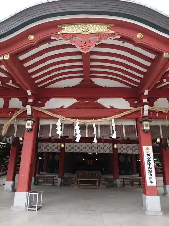 越ヶ谷久伊豆神社の本殿・本堂