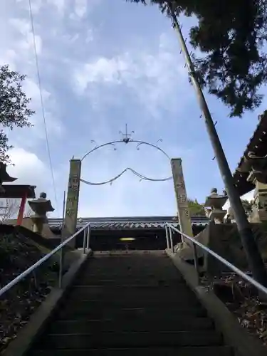 縣主神社の鳥居