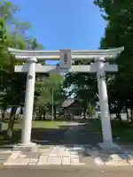 上幌向神社の鳥居