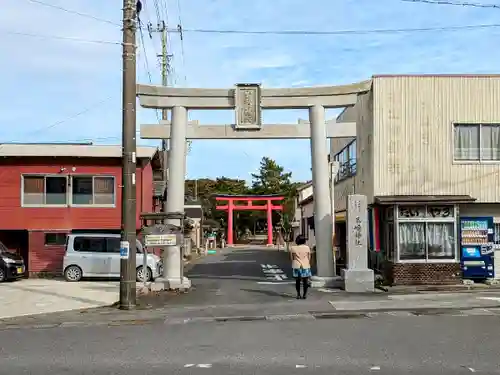 玉崎神社の鳥居