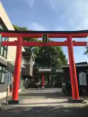 立石熊野神社の鳥居