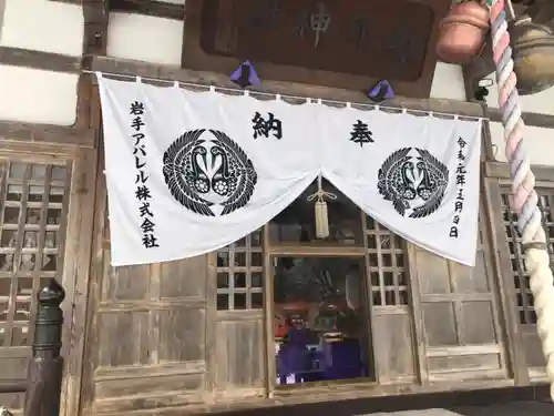 南部神社の本殿