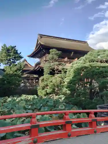 善光寺の庭園