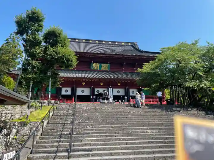 日光山輪王寺三仏堂の本殿・本堂