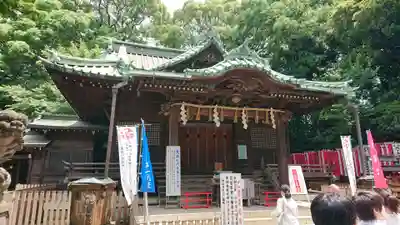 代々木八幡宮の本殿・本堂