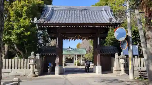 稗田神社の山門