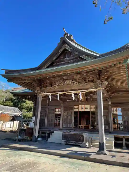 鶴谷八幡宮の本殿・本堂