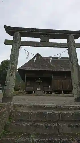 山田大王神社の鳥居