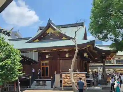 湯島天満宮の本殿・本堂
