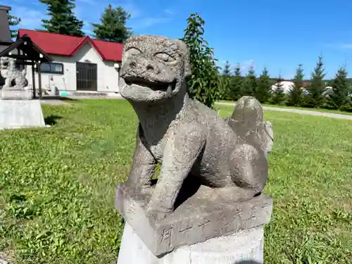 下士幌神社の狛犬