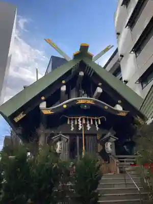 築土神社の本殿・本堂