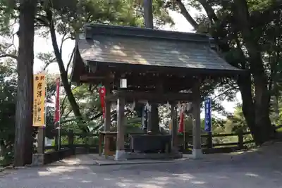 唐澤山神社の手水舎