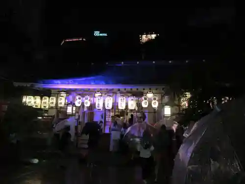 露天神社（お初天神）のお祭り