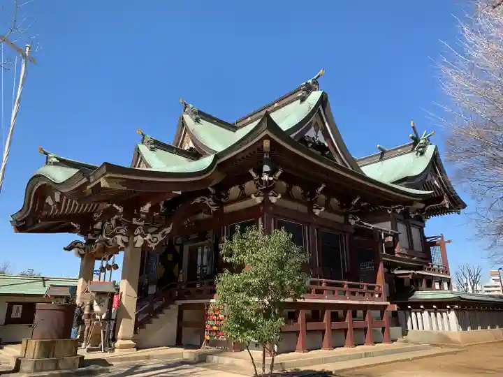 諏訪神社の本殿・本堂