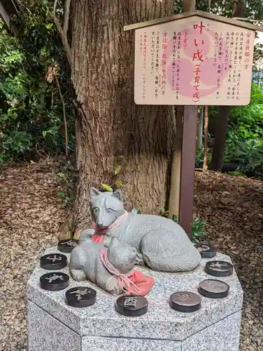 岩槻久伊豆神社の像