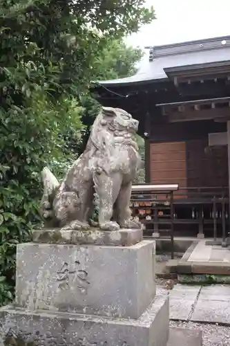 忍　諏訪神社・東照宮　の狛犬