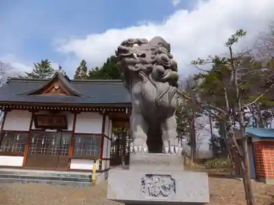 峰延神社の狛犬