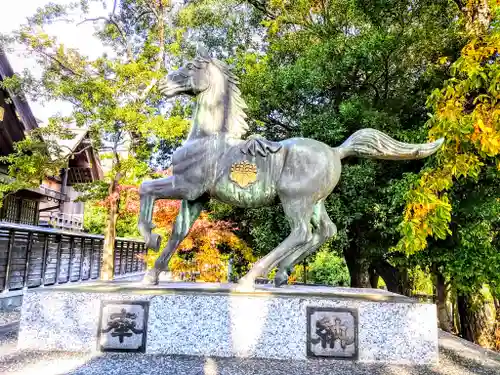 神明社（一ツ木神明社）の狛犬