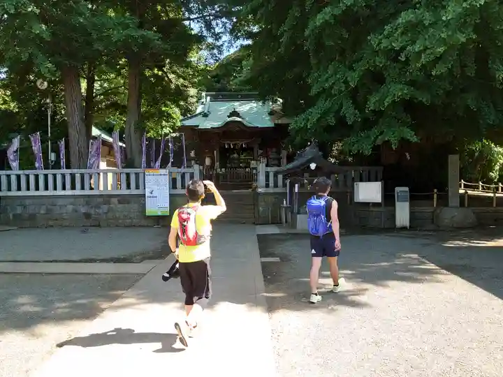 鶴嶺八幡宮の景色