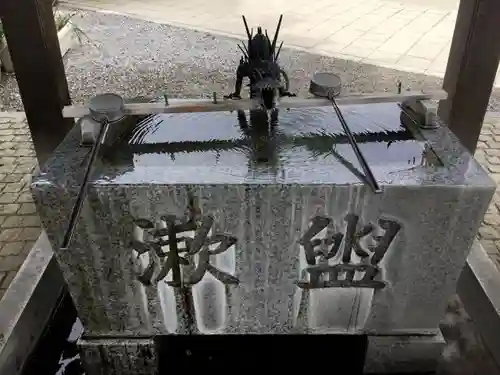 川越八幡宮の手水舎