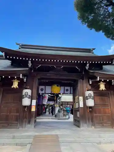 櫛田神社の山門