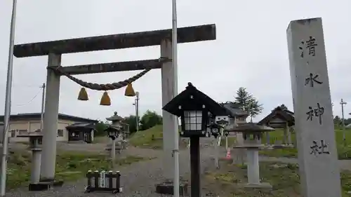 清水神社の鳥居