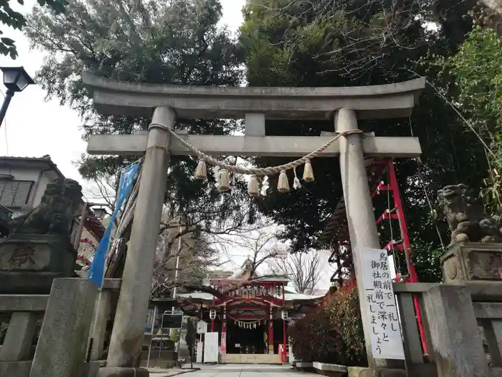 居木神社の鳥居