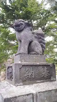 奈井江神社の狛犬