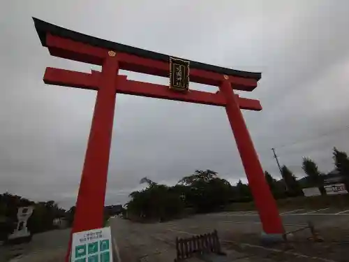 山形縣護國神社の鳥居