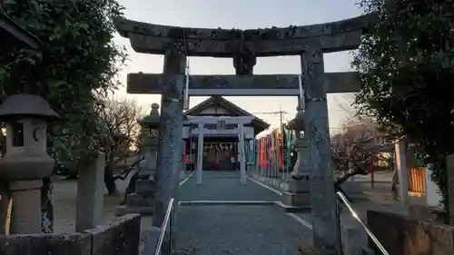 摩利支神社の鳥居