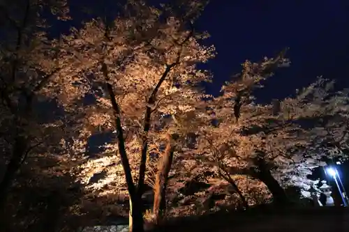 長屋神社の庭園