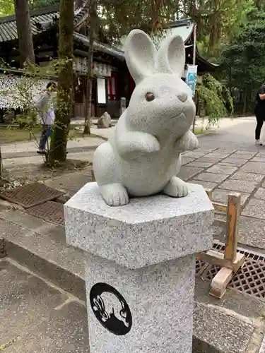 岡崎神社の狛犬